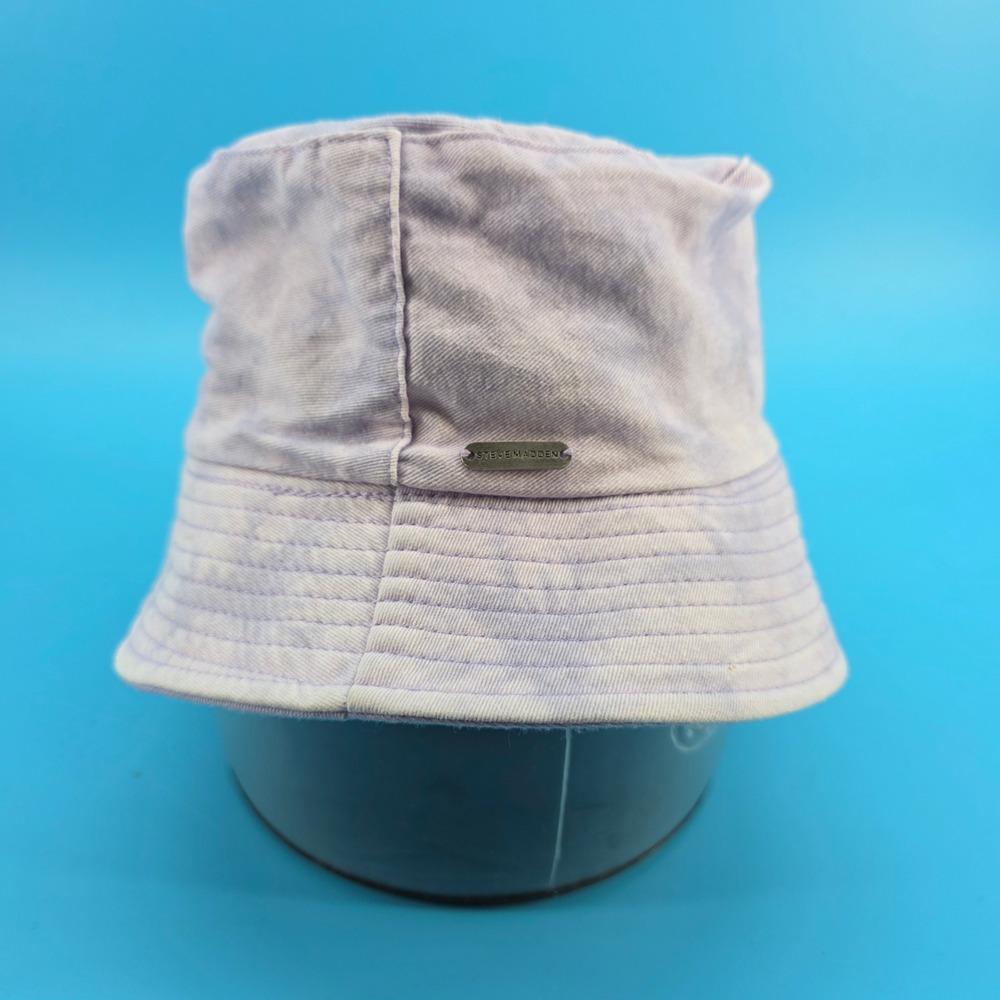 Steve Madden‎ Purple Tie Dye Bucket Hat Cotton One Size Festival Summer